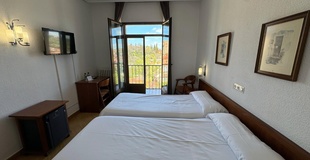 Chambre double supérieure avec balcon Hôtel ELE Acueducto Ségovie